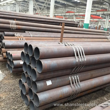 Ss400 Round Hot Rolled Mild Carbon Steel Pipe